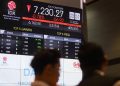 IHSG Terjadi Koreksi 0,53 Persen Dalam Sepekan, Kapitalisasi Pasar Rp12.420 Triliun