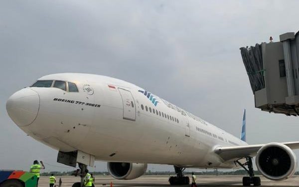 Pendapatan Garuda Meningkat Menjadi Rp11,7 Triliun di Awal 2025 Karena Penerbangan Umrah