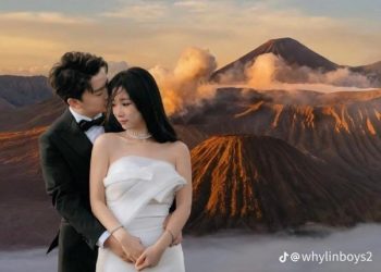 Pasangan Asal China Prewedding di Bromo, Foto Indah Disangka Editan!