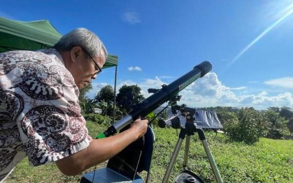 Pengamatan Hilal 1 Dzulhijjah 2025 di Sabang dan Lembang oleh Observatorium Bosscha