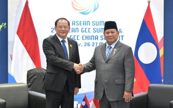 Prabowo Temui PM Laos di KTT ASEAN, Diskusikan Peningkatan Perdagangan