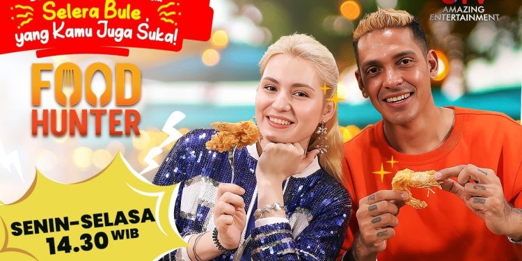 Cicip Kuliner Otentik Indonesia Bersama Bule Cantik dari Rusia di Food Hunter GTV