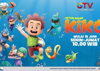 Petualangan Kiko Siap Jadi Sahabat Baru Kamu di Amazing Kids Dari Dalam Air