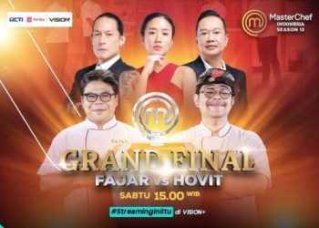 Fajar vs Hovit Siapa Juara? Link Nonton Grand Final MasterChef Indonesia di VISION+