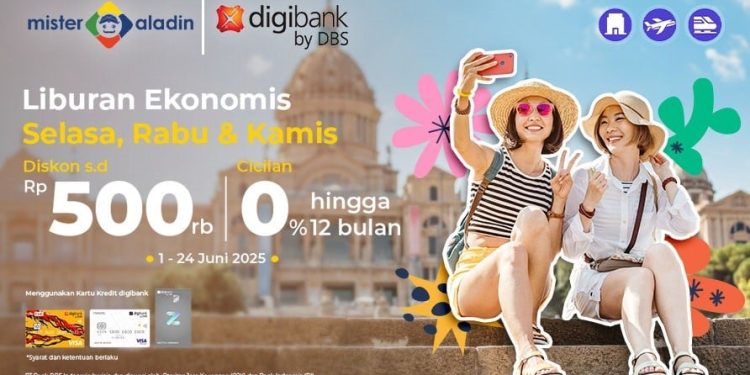 Diskon hingga Rp500.000 dan Cicilan tanpa bunga 0%