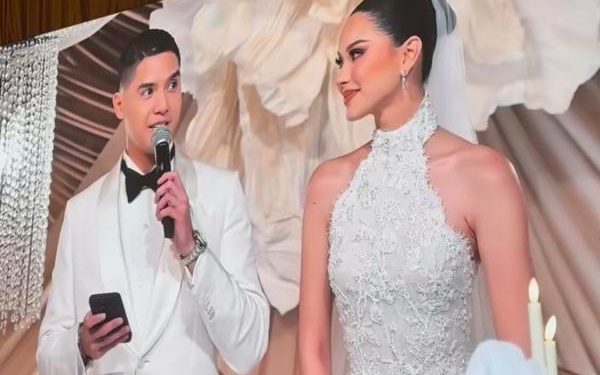 Al Ghazali Ciptakan Pantun Lucu untuk Alyssa Daguise di Resepsi, Bahas Bayar Cicilan