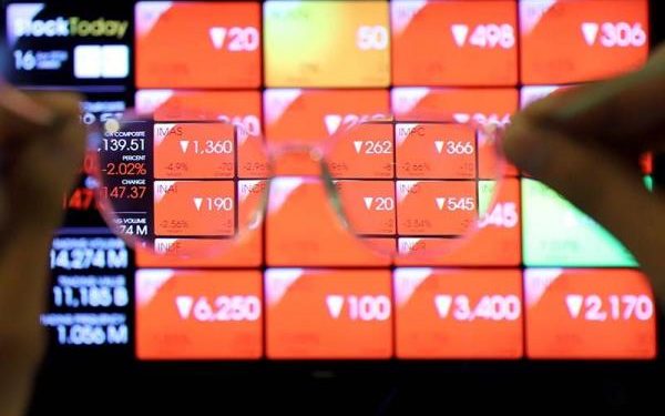 Saham Melemah, IHSG Hari Ini Ditutup Terkoreksi ke 7044