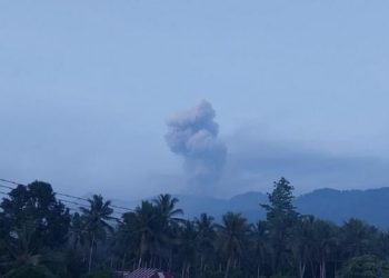 Aktivitas Vulkanik Gunung Dukono Tetap Tinggi dengan Status Waspada