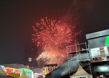 Kembang Api Warnai Langit di Hari Pertama Jakarta Fair 2025, Simak Keseruannya!