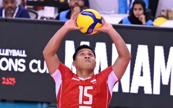 Timnas Voli Putra Indonesia Lolos ke Perempat Final AVC Nations Cup 2025 Setelah Kalahkan Thailand 3-2
