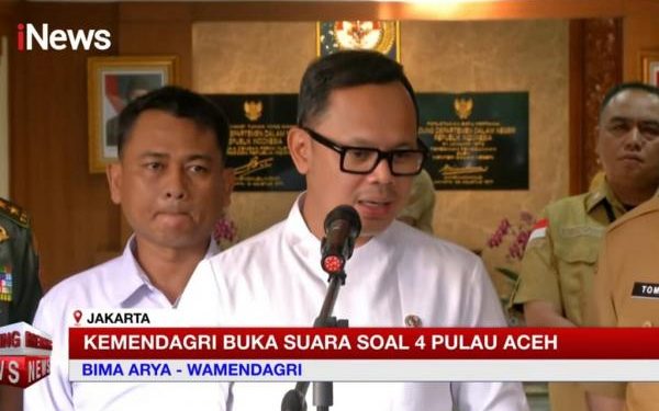 Bukti Sengketa 4 Pulau Aceh-Sumut Segera Disampaikan ke Prabowo