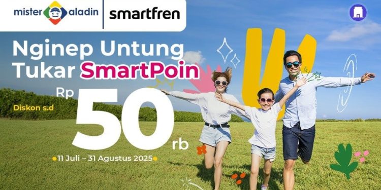 Tukar Poin Smartfren di Mister Aladin dan Dapatkan Banyak Keuntungan!