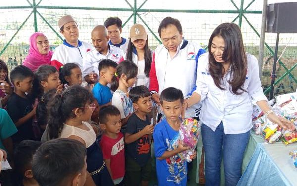 Pemuda Rayakan Hari Anak Nasional Bersama Warga Petamburan Jakarta Pusat