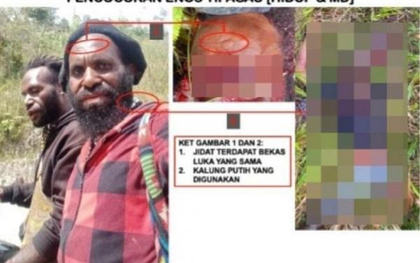 Komandan KKB Ditembak Mati oleh Satgas Damai di Intan Jaya, Enos Tipagau