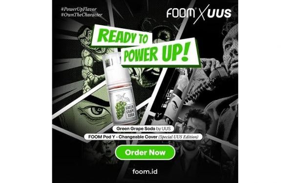 Cover Ganti FOOM Pod Y Sudah Tersedia, Berikut Cara Mendapatkannya
