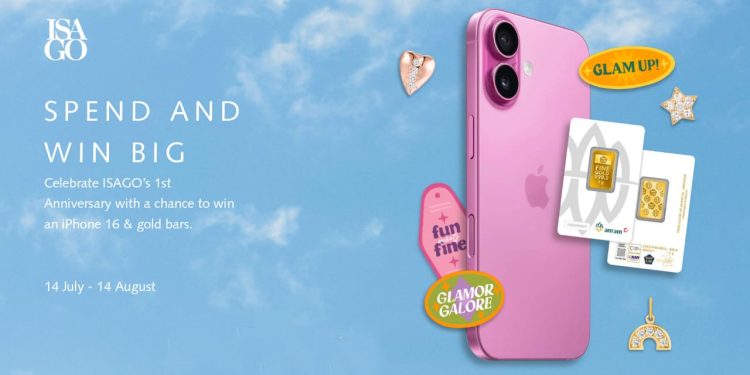 Cek dan Belanja Perhiasan HUT ke-1, Top Spender Dapatkan iPhone 16