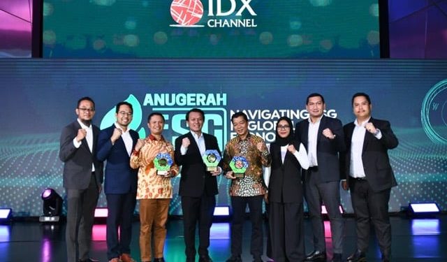 Komitmen Pertumbuhan Berkelanjutan Raih Penghargaan ESG 2025