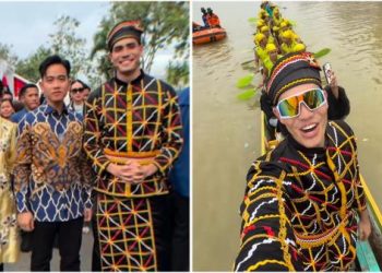 Aisar Khaled Meriahkan Festival Pacu Jalur 2025 Bersama Wapres Gibran