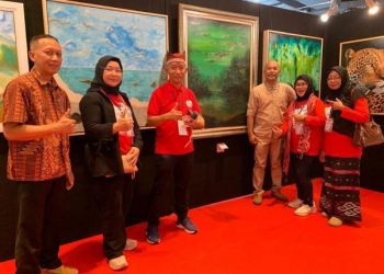 80 Pelukis Rayakan HUT ke-80 RI dengan Karya yang Mengobarkan Semangat