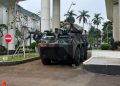 Panser Anoa Dikerahkan di Kejagung, TNI Lakukan Pengamanan Rutin