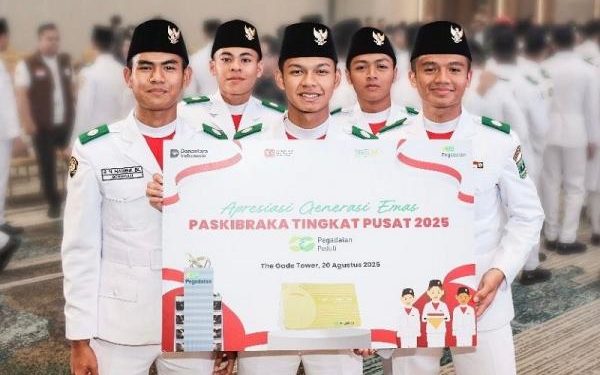 Apresiasi Tabungan Emas untuk Paskibraka Nasional 2025 dari Pegadaian