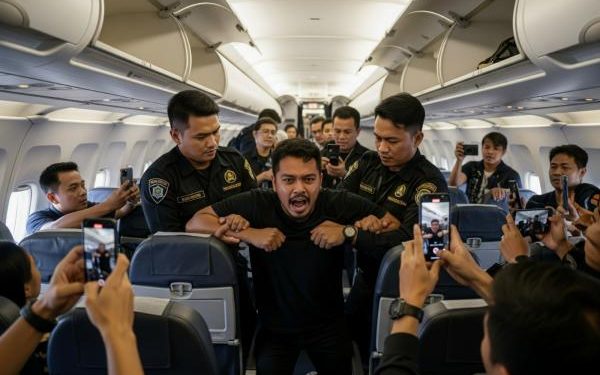 Penumpang Lion Air Teriakkan Bom di Pesawat Langsung Diamankan
