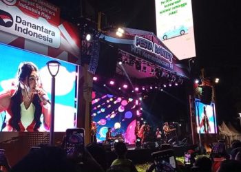 Pesta Rakyat HUT ke-80 RI Dimeriahkan via Vallen, Hits Sayang Goyang Penonton!