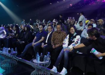 Wamen Ekraf Irene Umar Meriahkan Perayaan HUT ke-36 RCTI dengan Goyang Seru