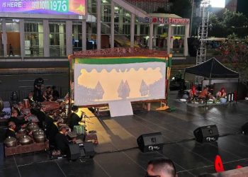 Rayakan HUT ke-80 RI di Sarinah dengan Pertunjukan Wayang dan Tari Tradisional