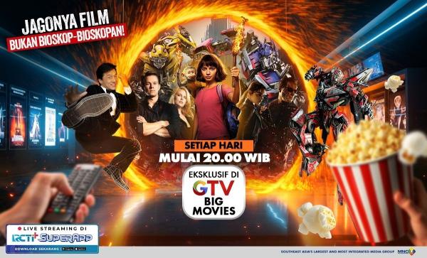 Film Seru Maraton Setiap Malam Bukan Bioskop-Bioskopan GTV Big Movies Back to Back
