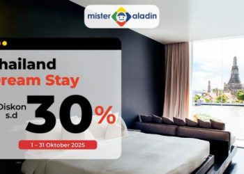 Liburan ke Thailand Lebih Terjangkau dengan Diskon Hotel Hingga 30%