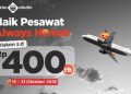 Wujudkan Liburan Impian Tanpa Khawatir Biaya Diskon Tiket Pesawat hingga Rp400.000