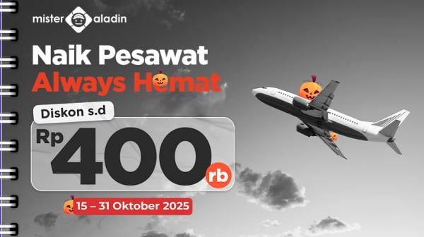 Wujudkan Liburan Impian Tanpa Khawatir Biaya Diskon Tiket Pesawat hingga Rp400.000