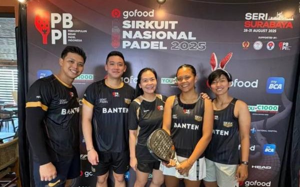 Banten Jadi Pusat Padel Indonesia, Enam Atlet Perkuat Timnas FIP Asia Padel Cup 2025