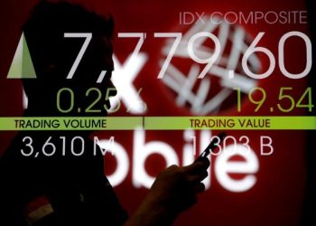 373 Saham Menguat IHSG Hari Ini Ditutup Melonjak ke 8.166
