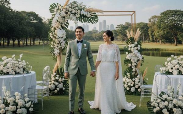 Nikah di Lapangan Golf Tren Baru Pengantin Gen Z Tanpa Perlu ke Bali