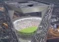 Stadion Langit Arab Saudi Lapangan Sepak Bola 350 Meter di Atas Gurun untuk Piala Dunia 2034