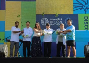 Aksi Hijau di Bintan Marathon 2025 lewat Looping for Life oleh Bank Mandiri