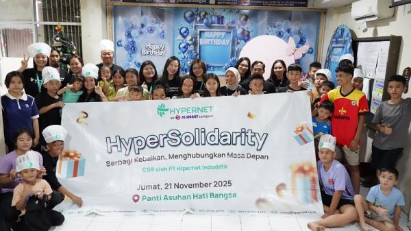 Aksi Nyata Berbagi Kebaikan HyperSolidarity oleh Hypernet Technologies