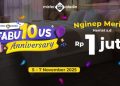 Rayakan 10 Tahun dengan Kejutan Spesial untuk Liburan