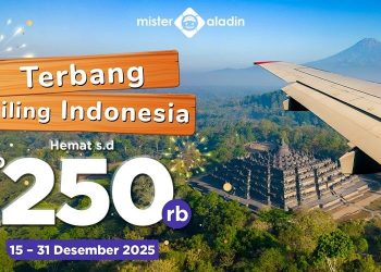 Liburan Akhir Tahun Lebih Hemat dengan Diskon Tiket Pesawat Hingga Rp250.000