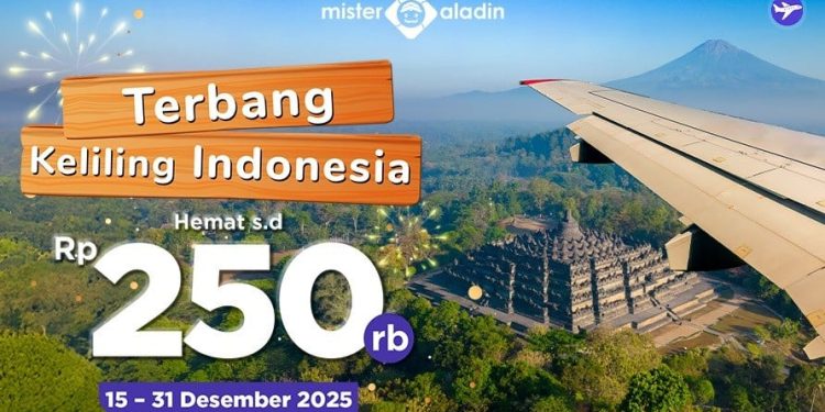 Liburan Akhir Tahun Lebih Hemat dengan Diskon Tiket Pesawat Hingga Rp250.000