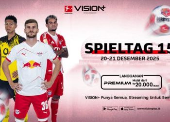 Jadwal Bundesliga Spieltag 15 Dortmund Leipzig dan Bayern Siap Bertanding