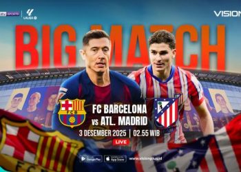 Jadwal dan Link Live Streaming Barcelona vs Atletico Madrid Liga Spanyol 2025-2026