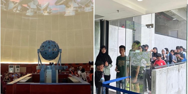 Planetarium Jakarta Dibuka Kembali Diserbu Pengunjung Saat Libur Natal 2025