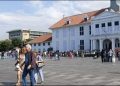 4.200 Orang Kunjungi Kawasan Wisata Kota Tua Jakarta Hari Ini, Banyak Wisatawan Asing!