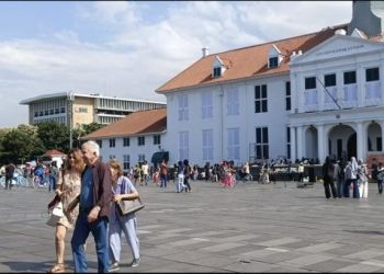 4.200 Orang Kunjungi Kawasan Wisata Kota Tua Jakarta Hari Ini, Banyak Wisatawan Asing!