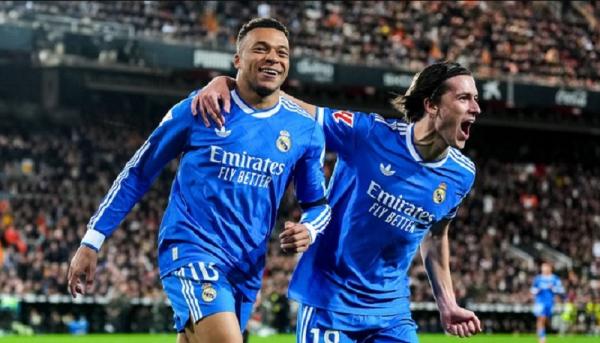Real Madrid Kalahkan Valencia, Pertahankan Rekor Sempurna di 2026
