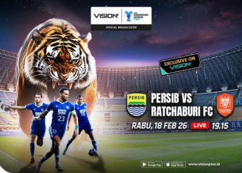 Jadwal Siaran Langsung Persib Melawan Ratchaburi FC Leg 2 16 Besar ACL
